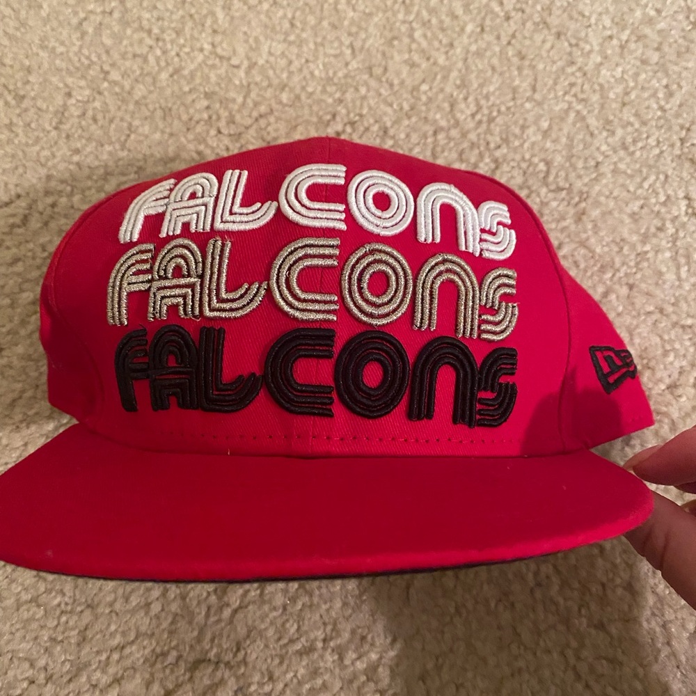 Atlanta falcons flat bill hat